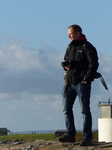 FZ009882 Pepijn on Porthcawl harbour wall.jpg